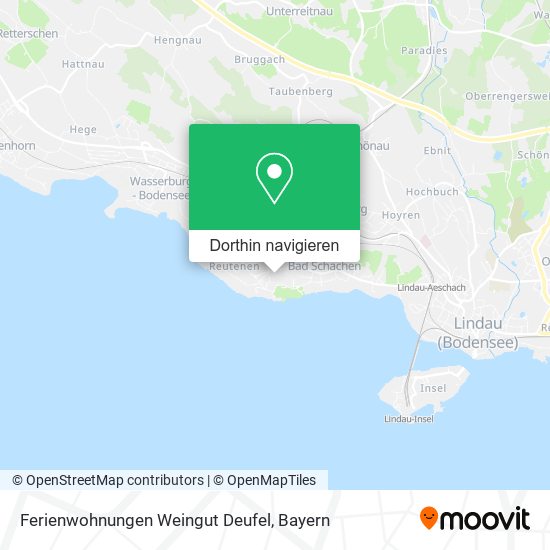 Ferienwohnungen Weingut Deufel Karte