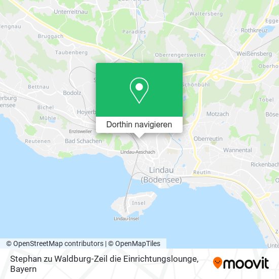 Stephan zu Waldburg-Zeil die Einrichtungslounge Karte