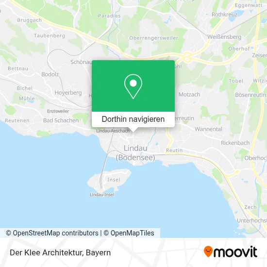 Der Klee Architektur Karte