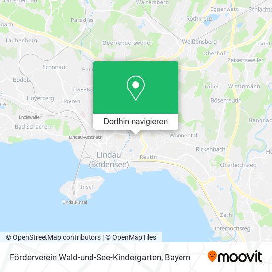 Förderverein Wald-und-See-Kindergarten Karte
