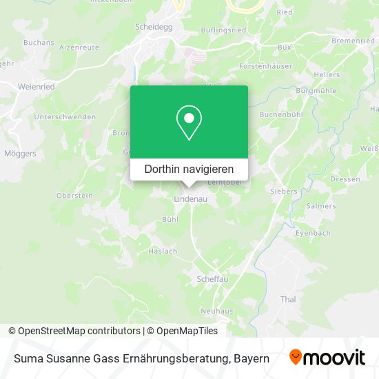 Suma Susanne Gass Ernährungsberatung Karte