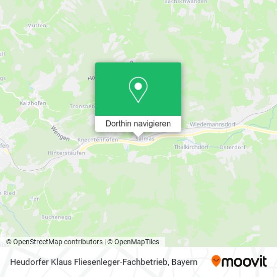 Heudorfer Klaus Fliesenleger-Fachbetrieb Karte