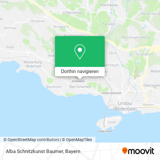 Alba Schnitzkunst Baumer Karte