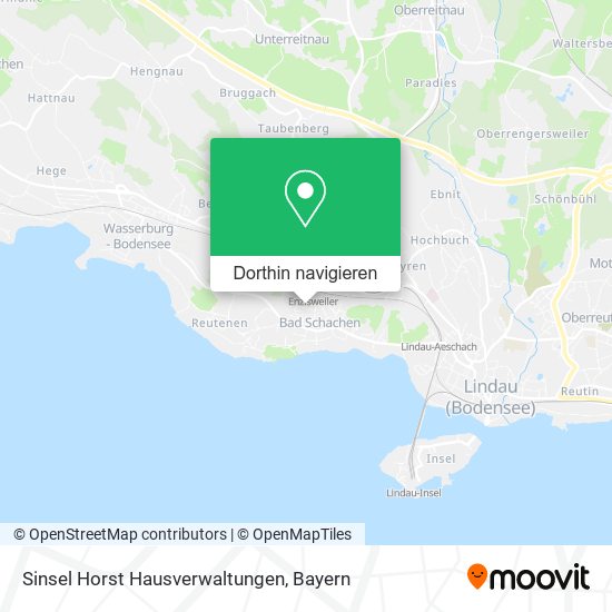 Sinsel Horst Hausverwaltungen Karte