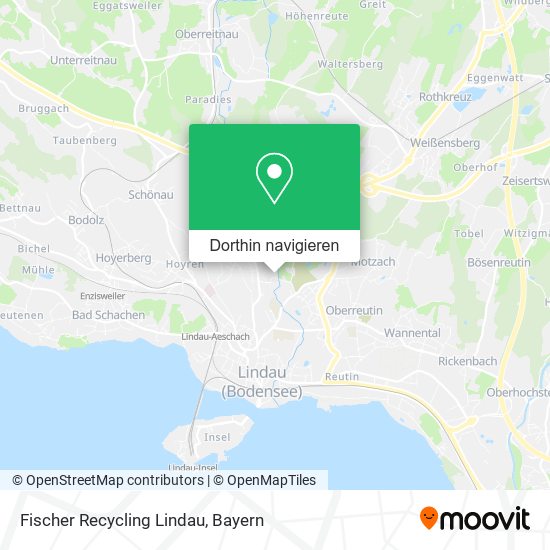Fischer Recycling Lindau Karte