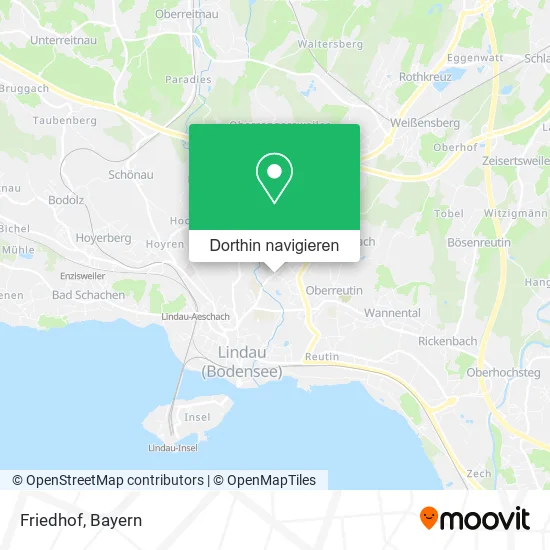 Friedhof Karte