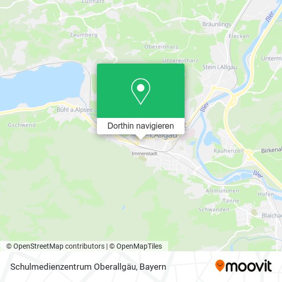 Schulmedienzentrum Oberallgäu Karte