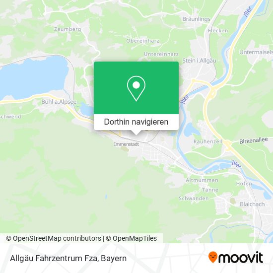 Allgäu Fahrzentrum Fza Karte