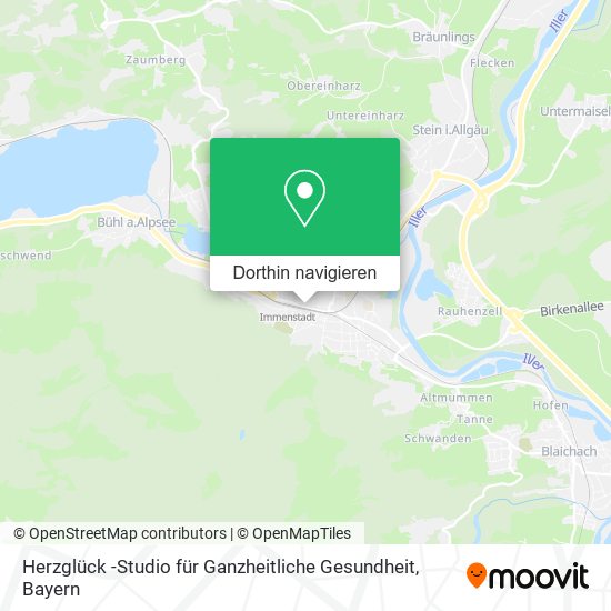 Herzglück -Studio für Ganzheitliche Gesundheit Karte