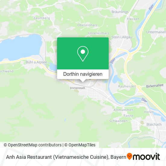 Anh Asia Restaurant (Vietnamesiche Cuisine) Karte