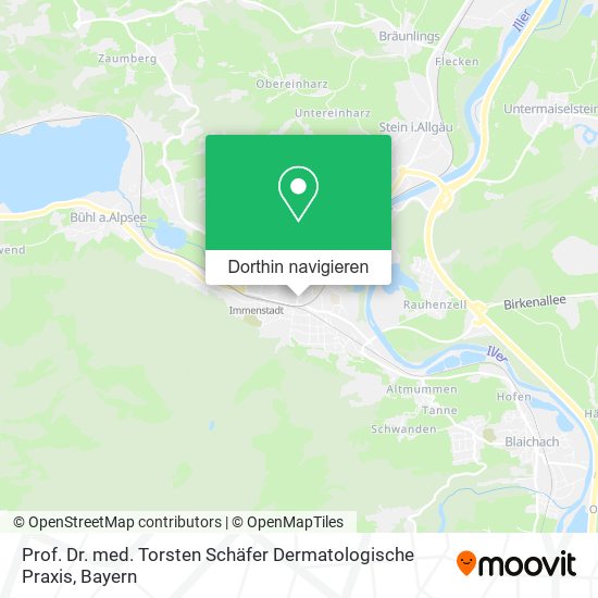 Prof. Dr. med. Torsten Schäfer Dermatologische Praxis Karte