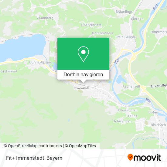 Fit+ Immenstadt Karte