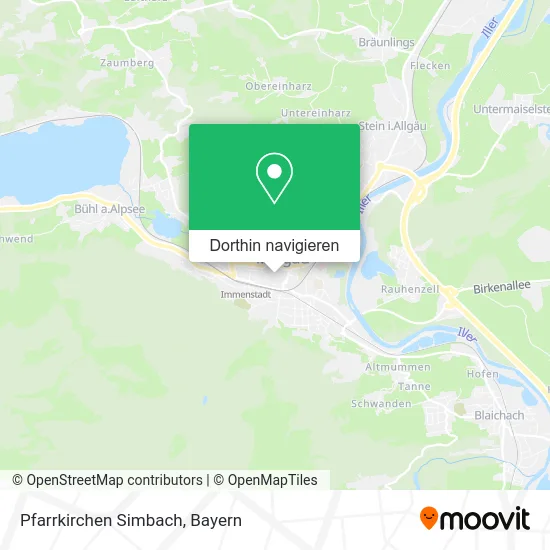 Pfarrkirchen Simbach Karte