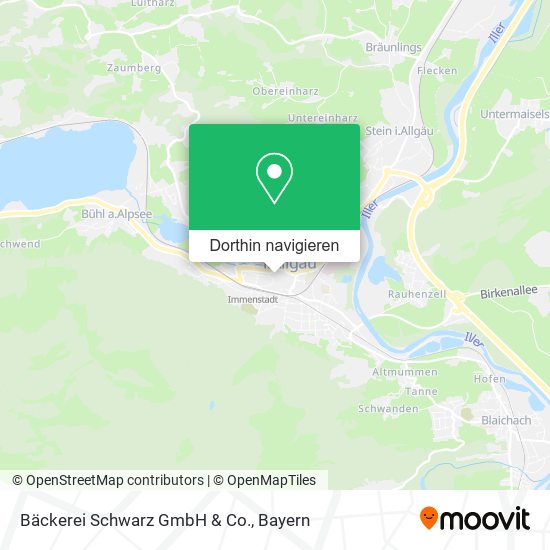 Bäckerei Schwarz GmbH & Co. Karte