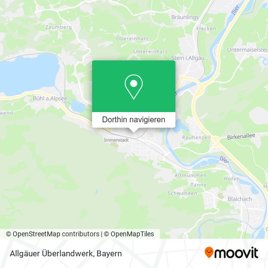 Allgäuer Überlandwerk Karte