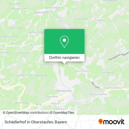 Schädlerhof in Oberstaufen Karte