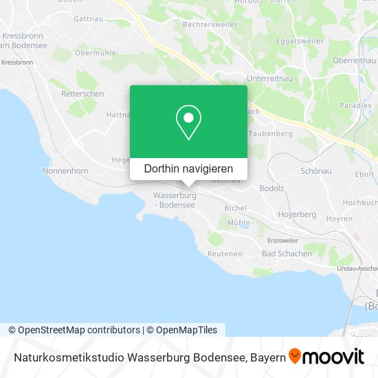 Naturkosmetikstudio Wasserburg Bodensee Karte