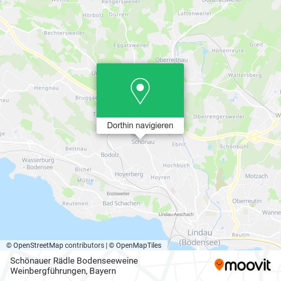 Schönauer Rädle Bodenseeweine Weinbergführungen Karte