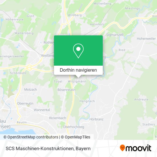 SCS Maschinen-Konstruktionen Karte