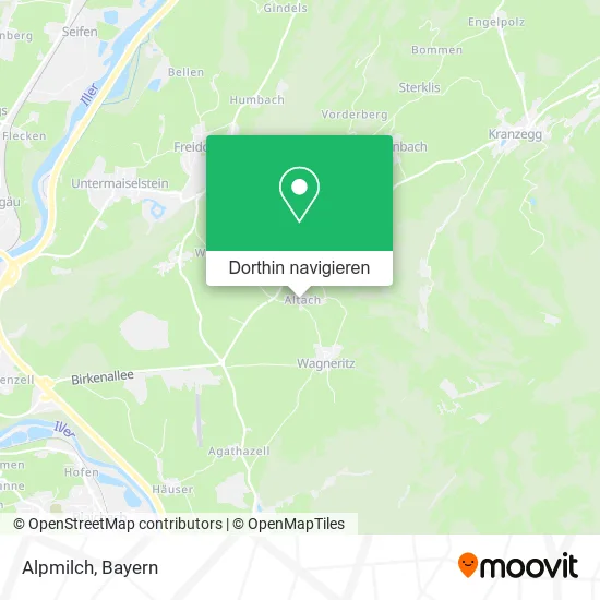 Alpmilch Karte