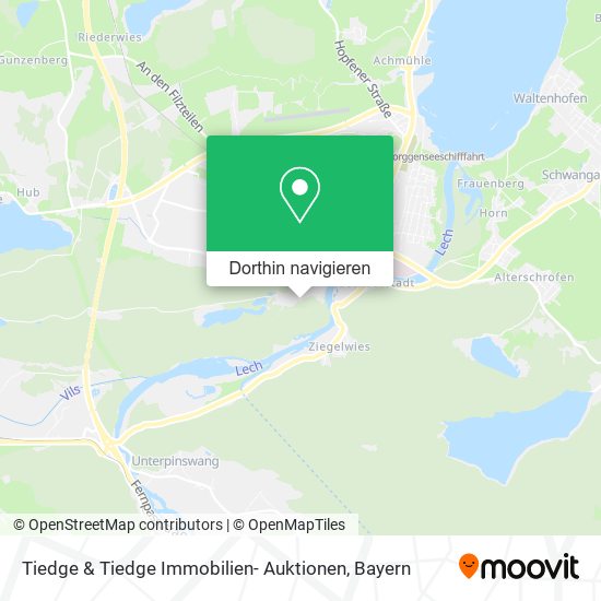 Tiedge & Tiedge Immobilien- Auktionen Karte
