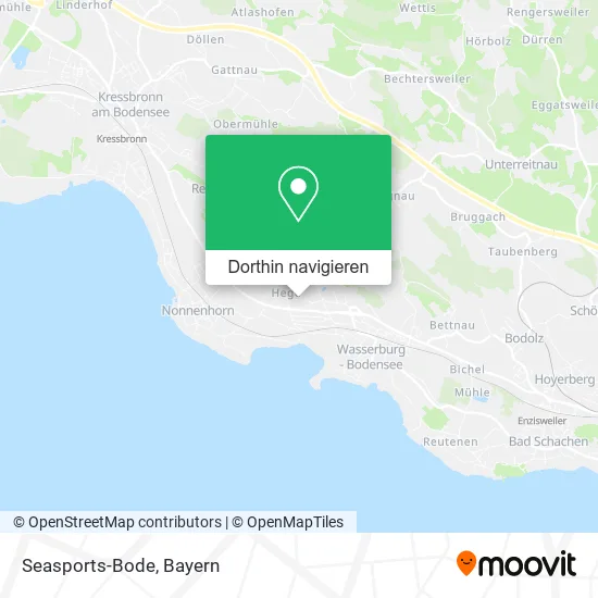 Seasports-Bode Karte