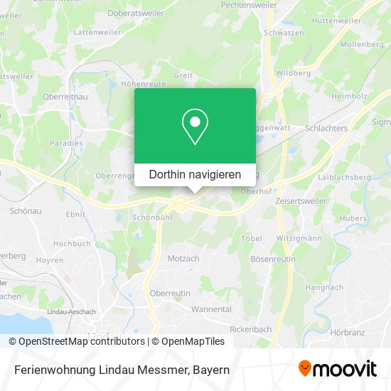 Ferienwohnung Lindau Messmer Karte