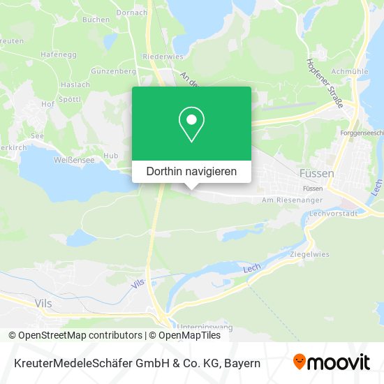 KreuterMedeleSchäfer GmbH & Co. KG Karte