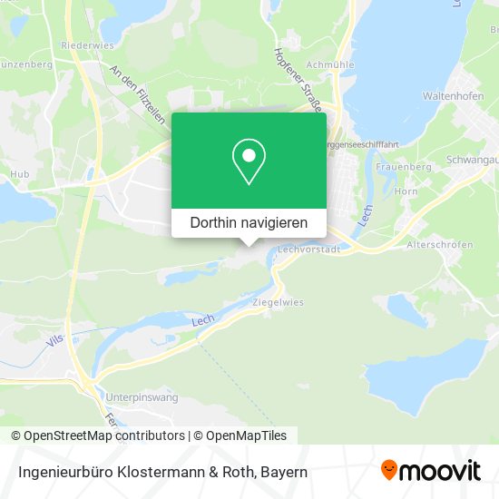 Ingenieurbüro Klostermann & Roth Karte