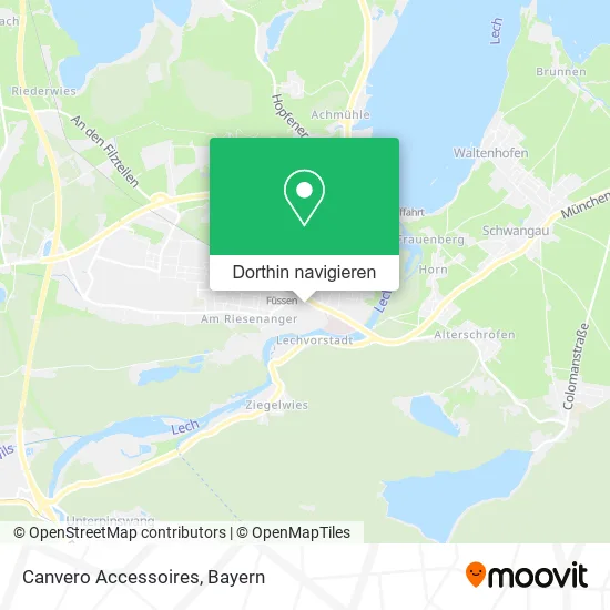 Canvero Accessoires Karte