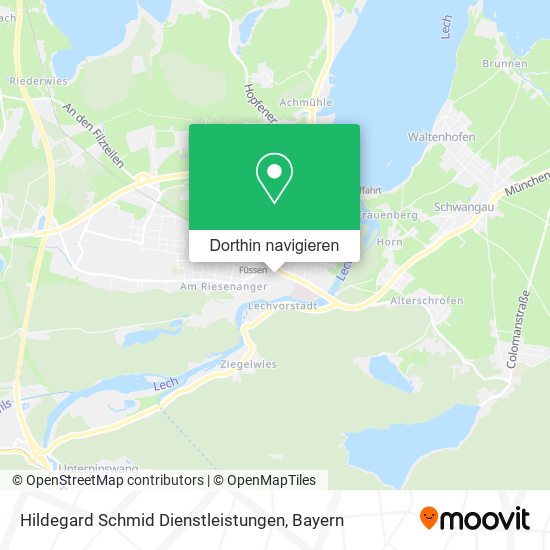 Hildegard Schmid Dienstleistungen Karte
