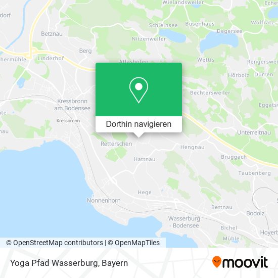 Yoga Pfad Wasserburg Karte