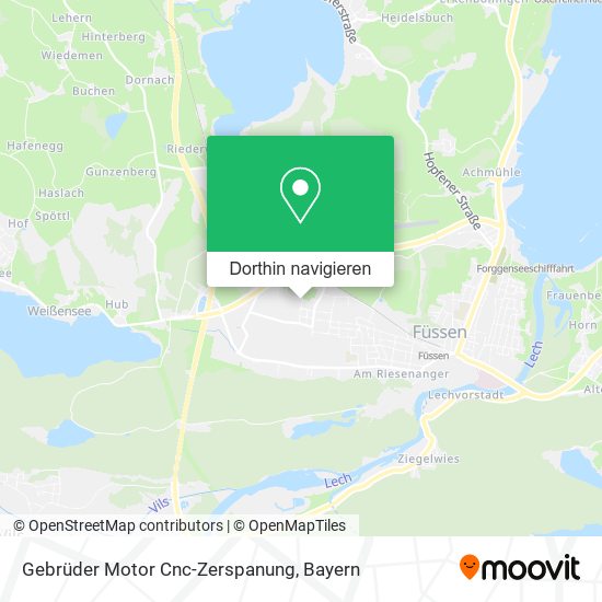 Gebrüder Motor Cnc-Zerspanung Karte