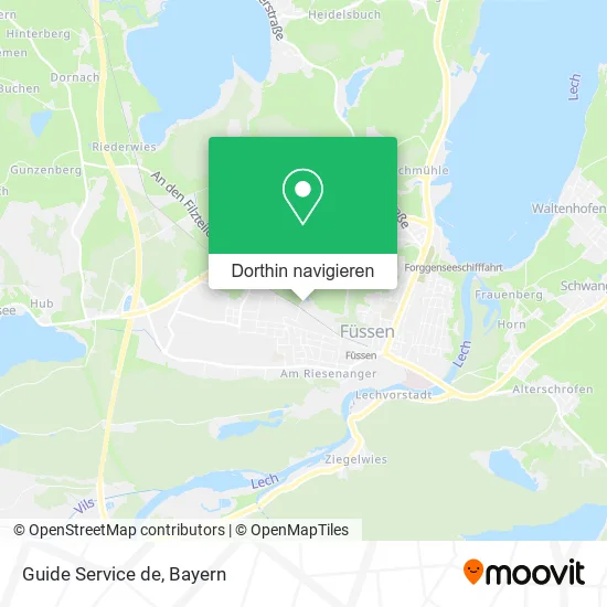 Guide Service de Karte