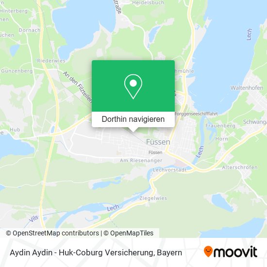 Aydin Aydin - Huk-Coburg Versicherung Karte