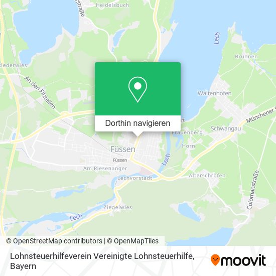 Lohnsteuerhilfeverein Vereinigte Lohnsteuerhilfe Karte