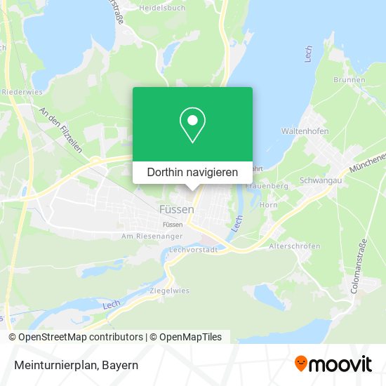 Meinturnierplan Karte