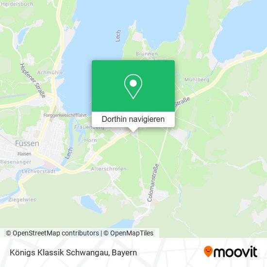 Königs Klassik Schwangau Karte