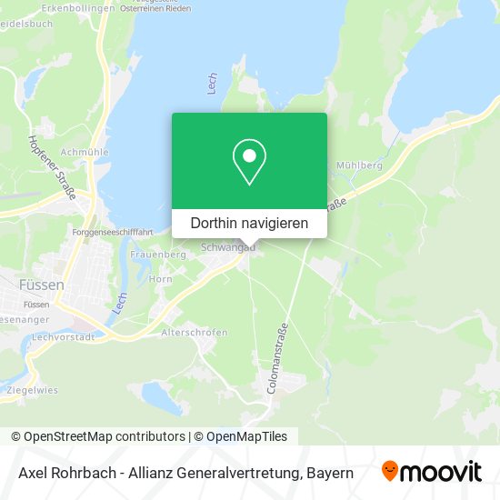 Axel Rohrbach - Allianz Generalvertretung Karte
