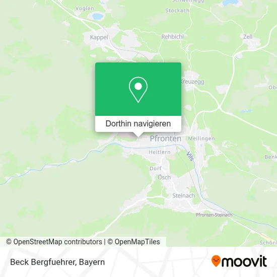Beck Bergfuehrer Karte