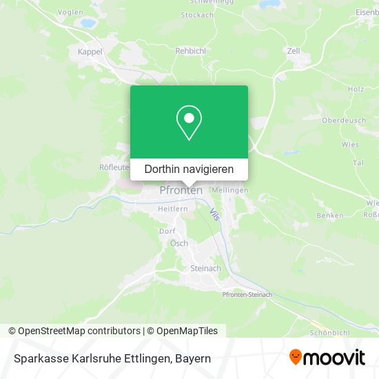 Sparkasse Karlsruhe Ettlingen Karte
