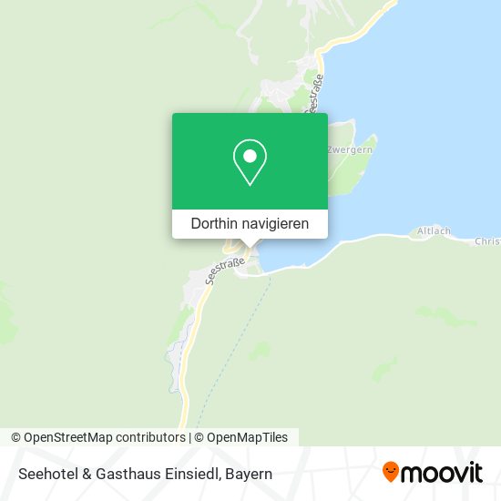 Seehotel & Gasthaus Einsiedl Karte