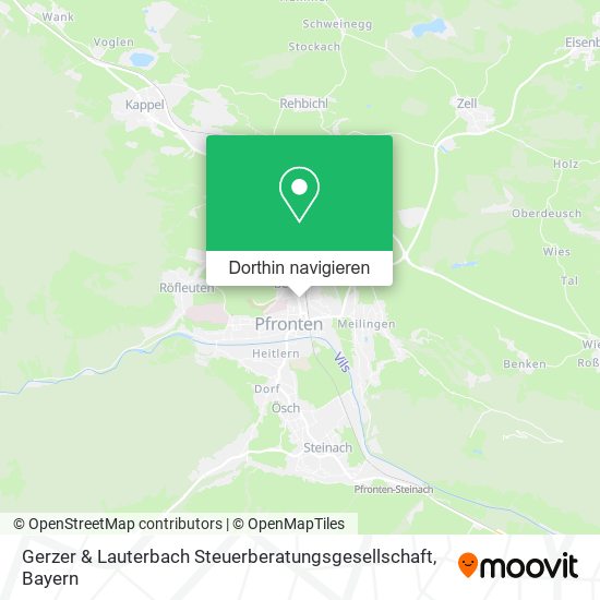 Gerzer & Lauterbach Steuerberatungsgesellschaft Karte
