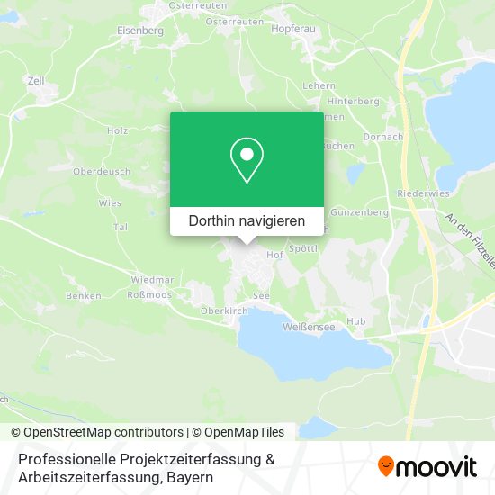 Professionelle Projektzeiterfassung & Arbeitszeiterfassung Karte