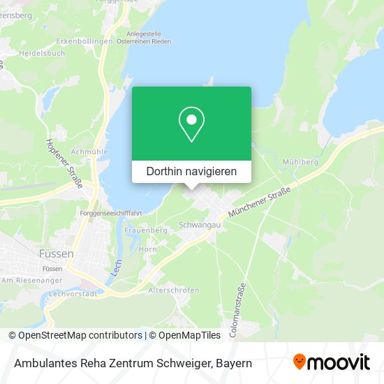 Ambulantes Reha Zentrum Schweiger Karte