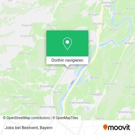 Jobs bei Bestvent Karte