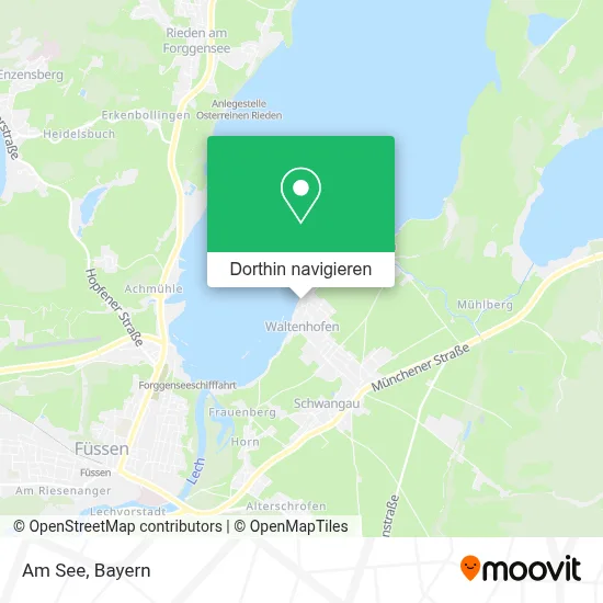 Am See Karte