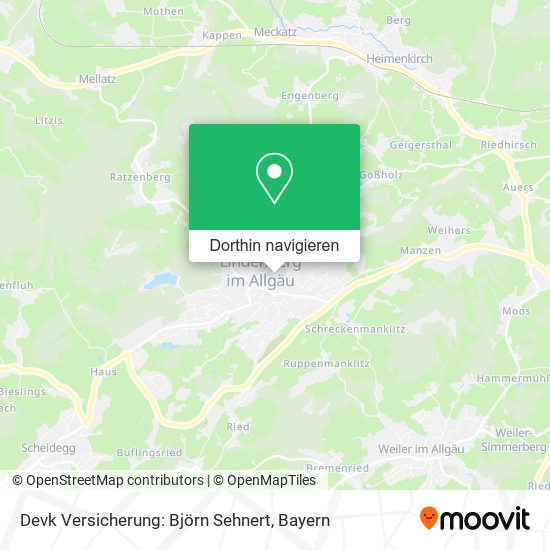 Devk Versicherung: Björn Sehnert Karte