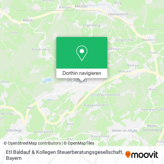 Etl Baldauf & Kollegen Steuerberatungsgesellschaft Karte