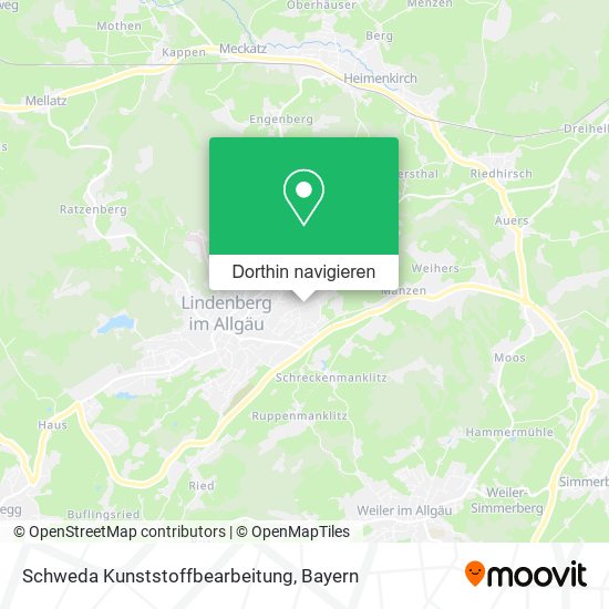 Schweda Kunststoffbearbeitung Karte